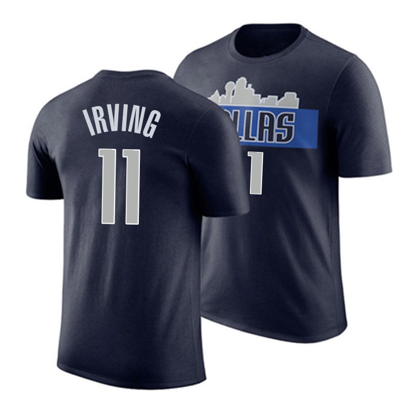 Men NBA Dallas Mavericks 11 Irving style #2 2024 T shirt